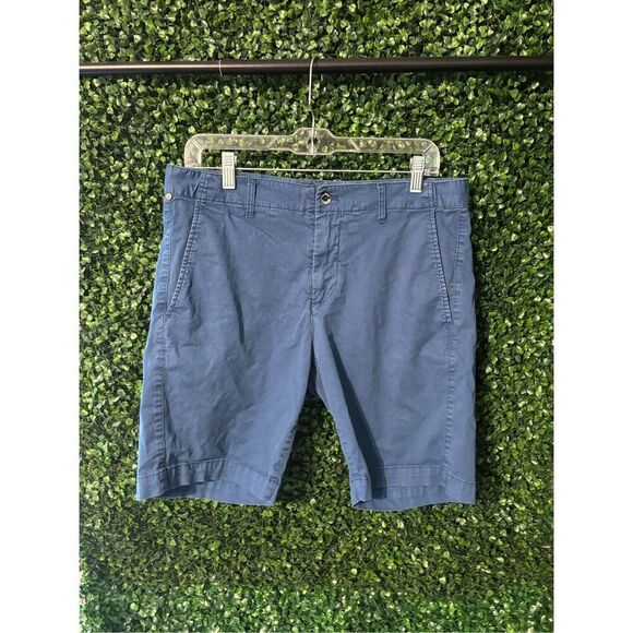 Psycho Bunny Mens Blue Shorts Sz 32 - Picture 1 of 4